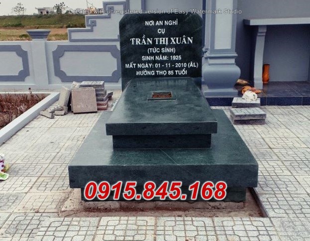 Mẫu+12 mộ đá khối thừa thiên huế 10 watermarked Mo da DEP Mau mo da khoi 2020 11 Copy