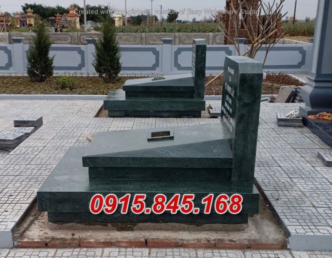 13+Mộ tam cấp đá xanh đà nẵng 8 watermarked Mo da Hien dai Copy 1