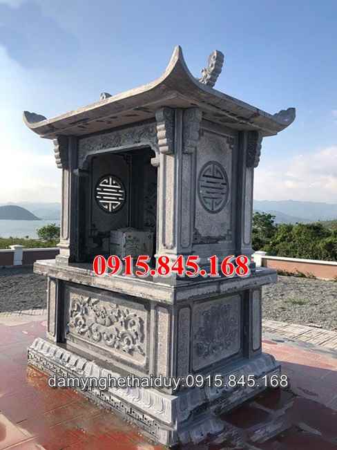 57+Lăng thờ đá khối nam định 7 watermarked cay huong da bang da xanh den