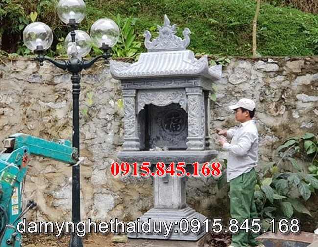Mẫu70 am thờ đá trước nhà ngoài trời tây ninh 14 watermarked mau cay huong da dep