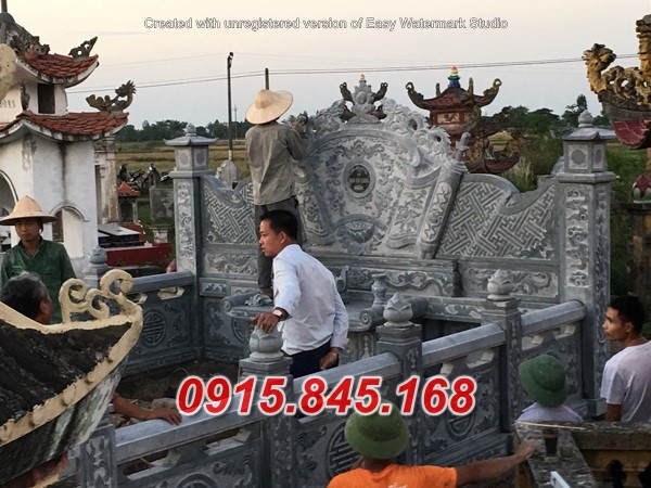 Mẫu64 cuốn thư điện biên bình phong xây đá 18 watermarked 027c8bf5bff55dab04e4 1