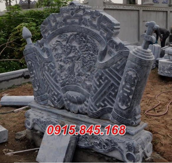 16Mẫu cuốn thư đá kon tum bình phong 6 watermarked 12391905 1940996989458195 204319617506800301 n