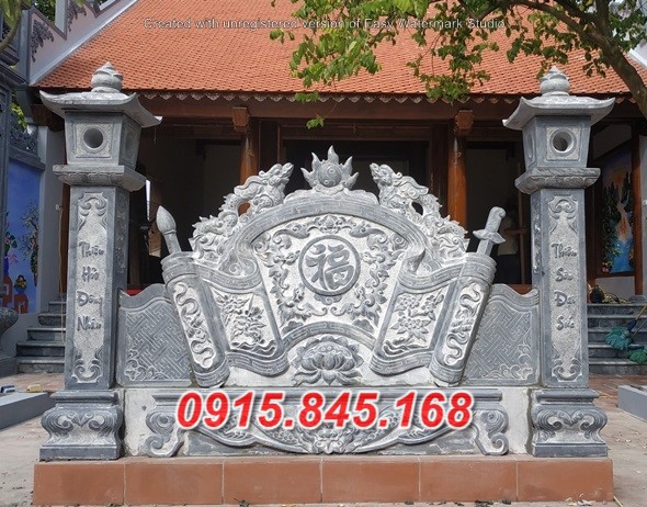 Mẫu53 cuốn thư hà nam xây đá bình phong 16 watermarked 3f937154bf405b1e0251 2