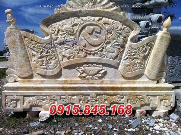 06Cuốn thư sài gòn xây bình phong đá 18 watermarked Binh phong cuon thu da LMD 071