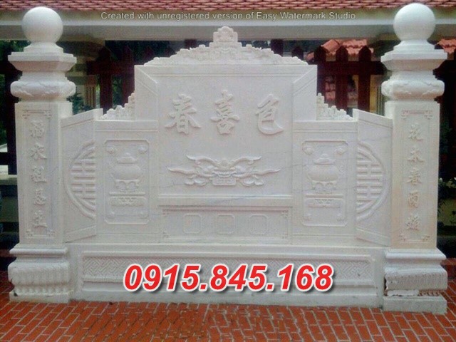 38Mẫu cuốn thư xây đá khối trà vinh 12 watermarked Cuon thu da Nha tho ho bang Da vang Nghe An