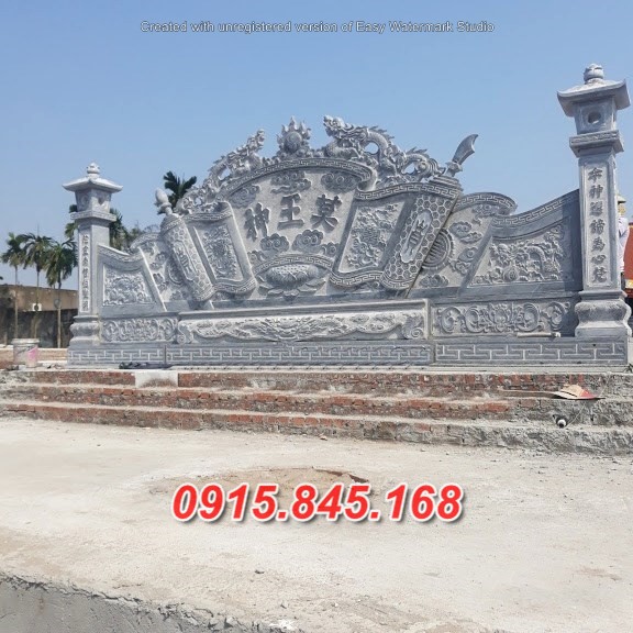 06Cuốn thư sài gòn xây bình phong đá 12 watermarked bao gia buc binh phong bang da tai phu tho