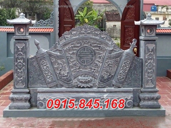 Mẫu86 cuốn thư bình dương xây bình phong đá 19 watermarked ctbboppp