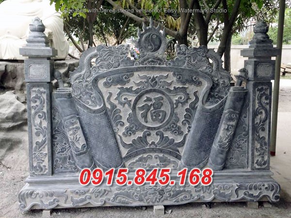 Mẫu07 cuốn thư đá khối đồng nai 19 watermarked cuon thu binh phong da 5