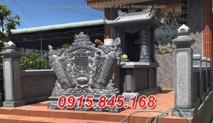 Mẫu77 cuốn thư đá xanh cà mau 18 watermarked cuon thu da 13