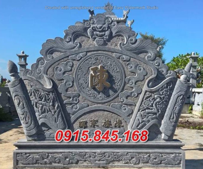Mẫu77 cuốn thư đá xanh cà mau 12 watermarked cuon thu da 9 1