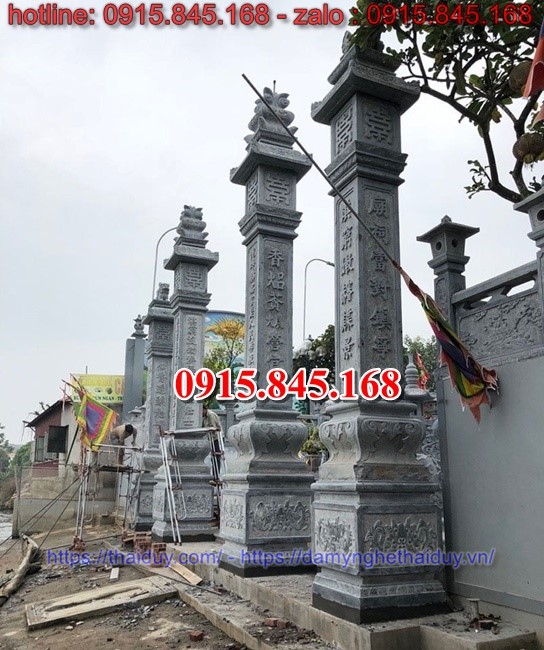 63Mẫu cột lai châu xây ốp dán đá khối 14 watermarked mau cot dong tru dat trong dinh chua