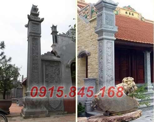 64Mẫu cột đá xanh bình định đồng trụ hiên 18 watermarked watermarked Cot da dep Mau Cot da cho Nha tho ho Quang Trung123