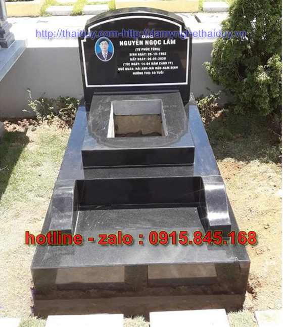 55Xây mộ đá yên bái đơn giản giá rẻ 14 watermarked Mo da hoa cuong granite hien dai Copy