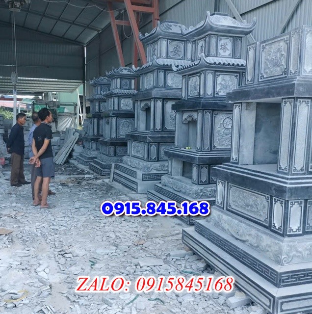 121 Mo thap da de tro cot bo me ba ria vung