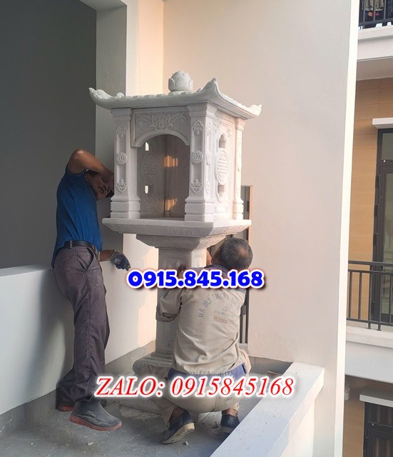 bàn thờ tiền chủ xây đá granite hoa cương bán vĩnh long