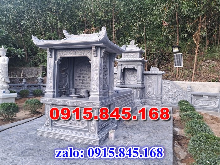 71 Am tho tro cot truoc nha da xanh ngoc hau giang