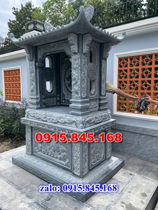 61 Miếu thờ đá xanh tiền chủ ngoài trời Bình Dương 9 thờ thần linh, thờ thiên địa, thờ thông thiên, thờ chư thiên, thờ tiền chủ, thờ phật quan âm, thờ cửu trùng thiên, thờ sơn thần núi, thờ hà bá thần sông, thờ ông tà, thờ địa tạng vương, thờ công ty, thờ nhà máy, thờ trên tầng lầu, thờ nghĩa trang, thờ lăng mộ, thờ nhà mồ, thờ vong cô hồn,