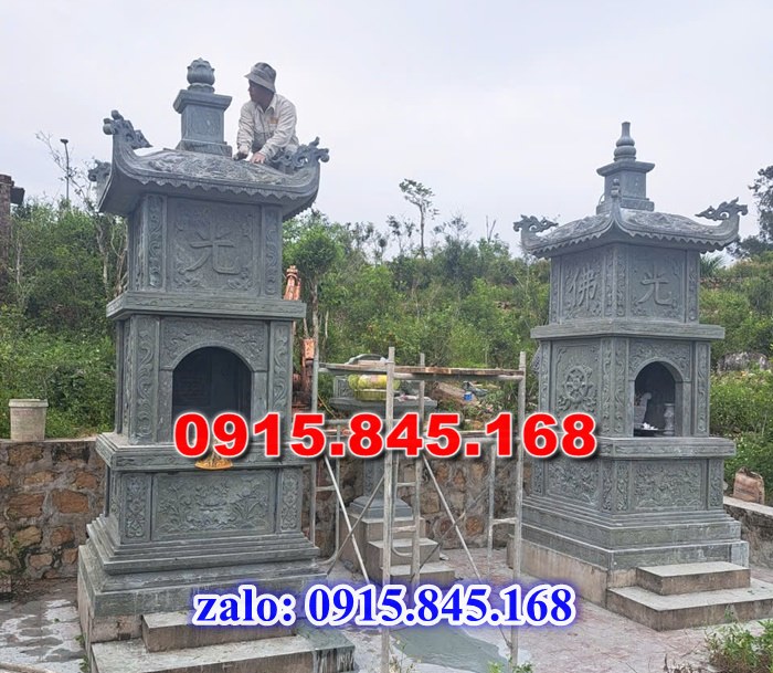 mộ tháp đá granite hoa cương để tro cốt đẹp giá rẻ, mẫu mộ tháp phật giáo bằng đá xanh rêu tự nhiên, báo giá bán xây mộ tháp đá nguyên khối có mái đơn giản, mẫu mộ sư trụ trì bảo tháp lục giác đá trắng cẩm thạch, mộ tháp nhỏ nhà để tro cốt bố mẹ ba má bằng đá, thiết kế mộ tháp gia đình đơn giản hiện đại bằng đá, mộ tháp phật giáo 3 tầng 5 7 tầng cho ông bà, 
