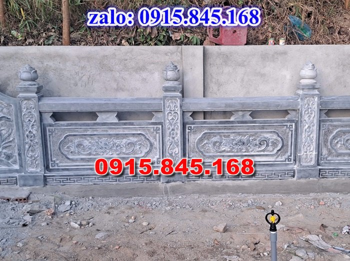 72 Tường hàng rào đá xanh nhà mồ lăng mộ bạc liêu 10 tường bao hàng rào lan can đá nhà thờ họ từ đường, giá nơi cửa hàng xưởng bán tường bao hàng rào lan can đá, hàng rào tường bao lan can đá xanh lăng mộ nghĩa trang, hàng rào đá granite hoa cương marble biệt thự sân vườn, tường bao đá xanh trắng vàng cẩm thạch tự nhiên tay vịn, lan can chùa miếu đình làng ao hồ bằng đá mỹ nghệ điêu khắc, hàng rào nhà mồ đá chạm sen rồng phượng thiết kế kích thước,