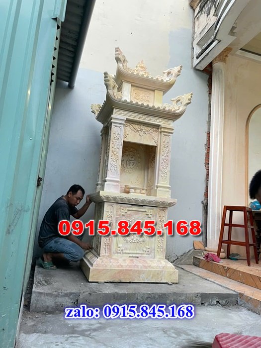 mieu tho ong thien dia ngoai san da vang dong thap