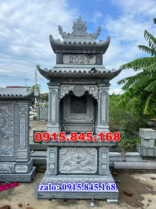 mieu tho than linh da xanh trang vang granite cam thach ban sai gon