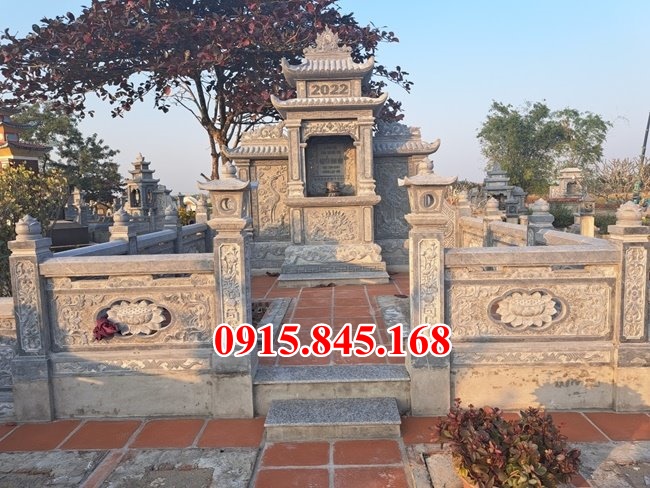 32 Hàng rào đá ninh bình thanh hóa lan can mồ mả chàu miếu Hậu Giang
