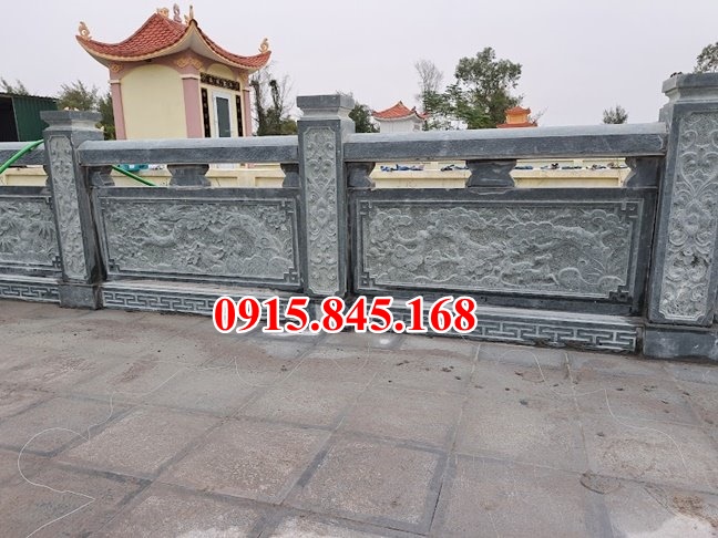 32 Hàng rào đá ninh bình thanh hóa lan can mồ mả chàu miếu Hậu Giang