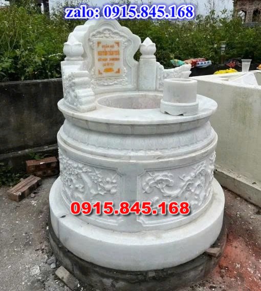 mẫu mộ tròn xây gạch, mẫu mộ xây tròn đẹp, mộ tròn phong thủy, kích thước mộ tròn theo phong thủy, giá bán mộ đá tròn, mộ đá hình tròn, Mộ tròn đá xanh nguyên khối, mộ tròn đá granite hoa cương, 