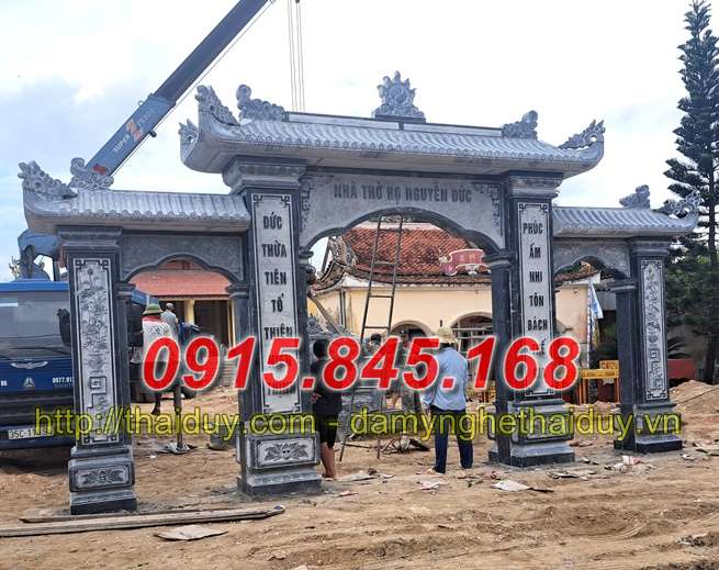 mẫu cổng đá đẹp, cổng bằng đá, kích thước cổng đá, giá bán cổng đá, thiết kế cổng bằng đá,