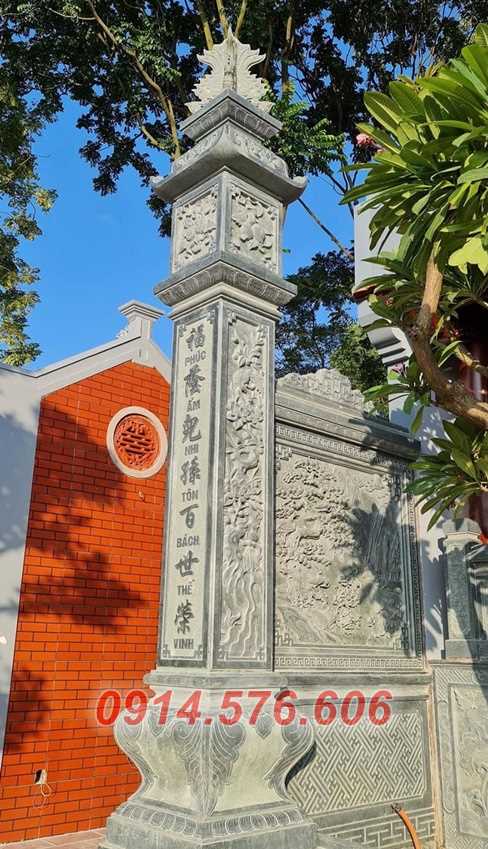 02 Cột đá Đồng trụ bán Bà Rịa Vũng Tàu 27 mẫu cột đá đẹp, cột bằng đá, kích thước cột đá, giá bán cột đá, thiết kế cột bằng đá,